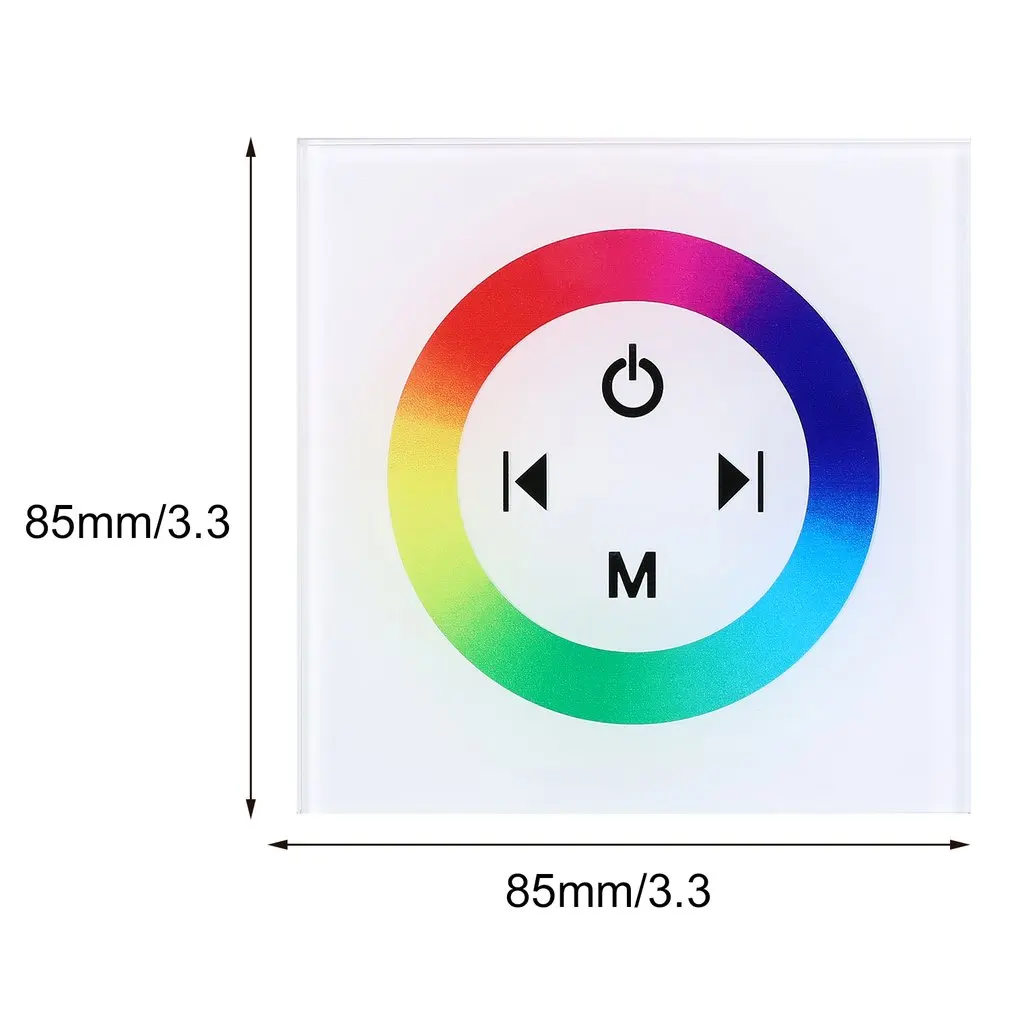 

Led Hue Controller Wifi Wifi Controller Durable 12-24V Rgb Touch Panel Controller For Rgb Led Strip Stylish
