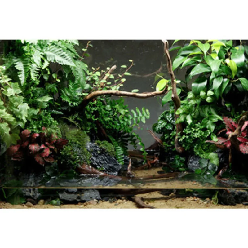 1PC Aquarium Tree Trunk Driftwood Fish Tank Reptile Plant Stump Ornament Landscap Decor Decoration Ornaments