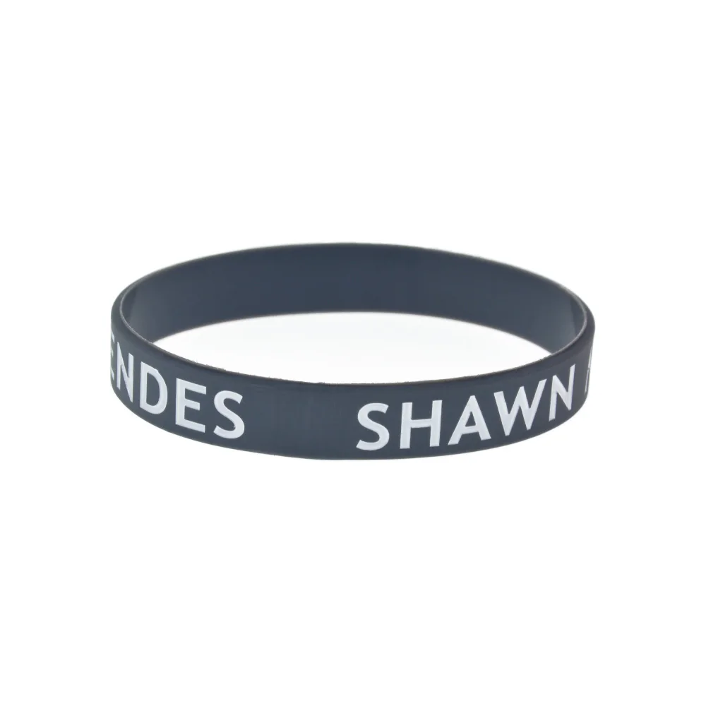 Силиконовый резиновый браслет SHAWN MENDES для музыкальных фанатов 1 шт.|Браслеты с