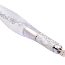 Профессиональная ручная Татуировка Перманентный макияж бровей ручка высокого качества