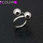 New Fashion Rings For Women Screw pattern Rings 316L Stainless Steel& Metal Silver Ring Women Jewelry K10026