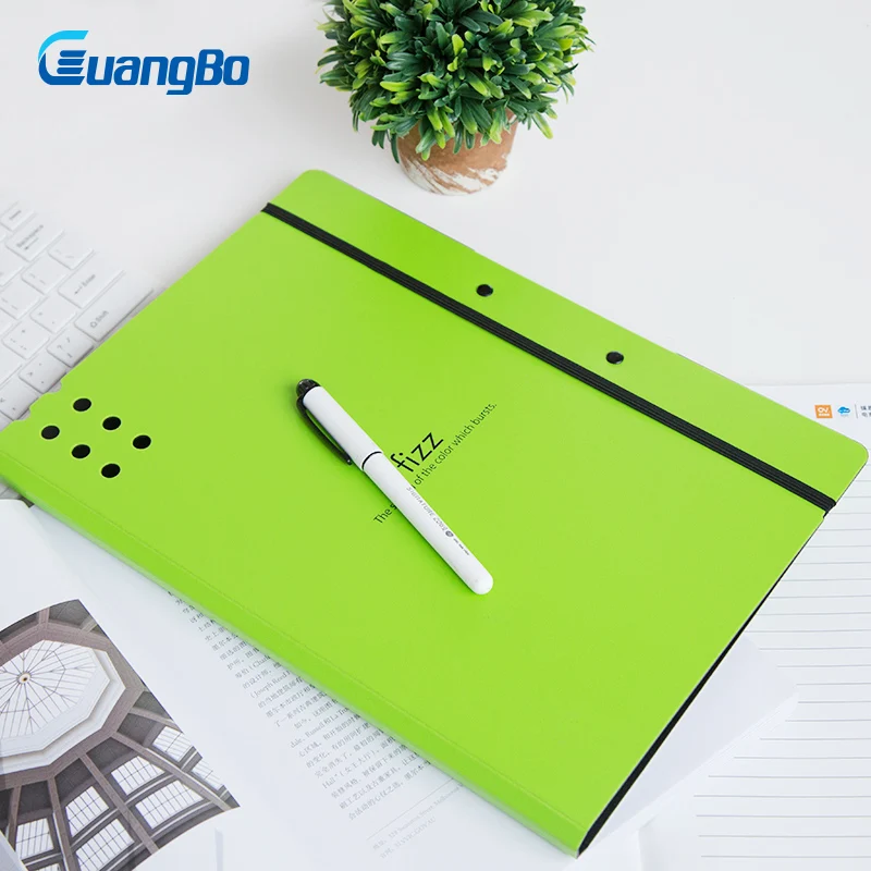 

GUANGBO Clip File holder A4 Tablet Plate Clamp Students Folder Expanding Management School Supplies Stationery File Folder