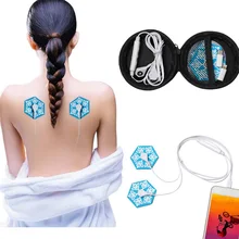 Мини-массажер для тела, Электрический коврик для акупунктуры, стимулятор мышц, Электрический массажер для тела, акупунктурная терапия