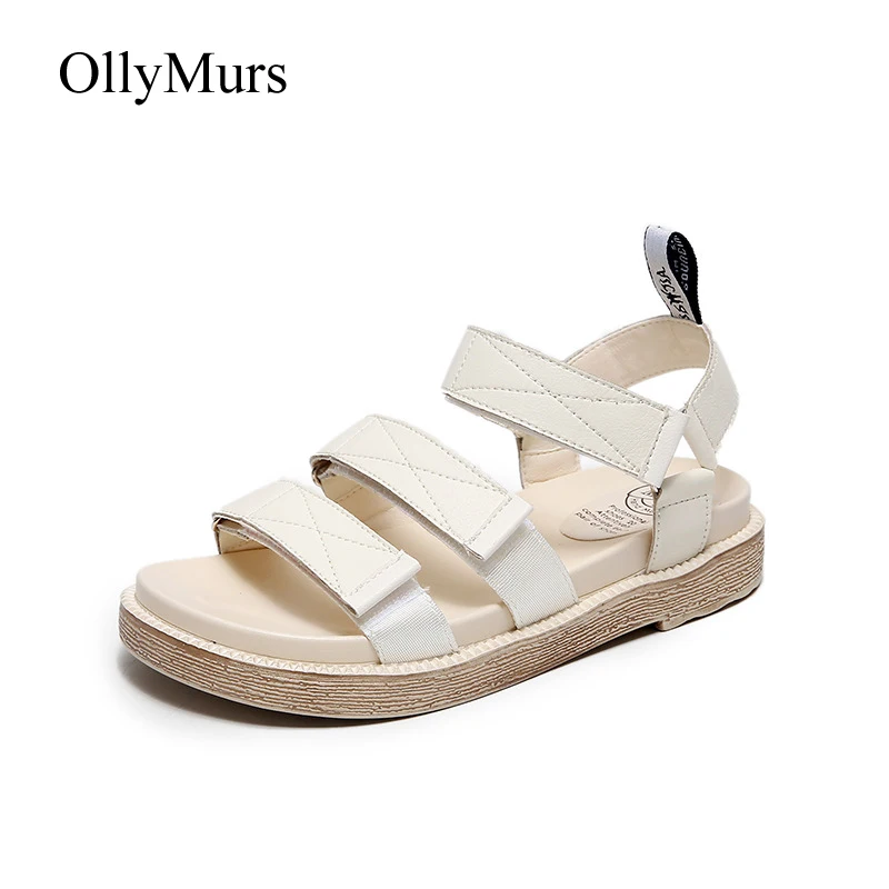 Casual White Shoes Women Rome Style Chunky Sandals Platform zapatos de mujer sandalias mujer chaussures femme Ladies footware