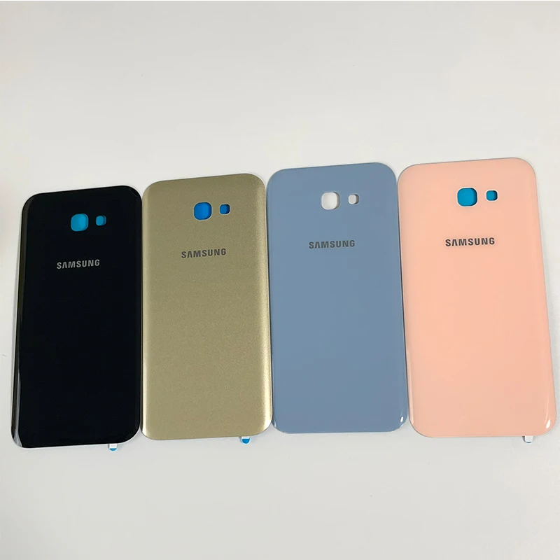 Высокое качество samsung A7 задняя дверь Замена samsung Galaxy A710 A710F задняя батарея чехол стеклянный корпус крышка