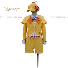 Kisstyle Moda Tantei Kageki Milky Holmes TD Nero Yuzurizaki COS Ropa Cosplay Traje de Uniforme, Modificado Para Requisitos Particulares Aceptado