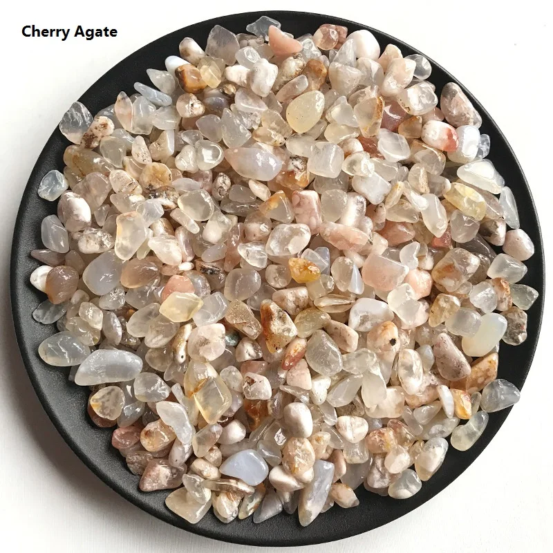 9 видов 50 г натуральные кварцевые кристаллы Камни цитрин/лазурит/Розовый кристалл/синий кружево агат/вишневый Агат натуральные кварцевые кристаллы - Цвет: CherryAgate