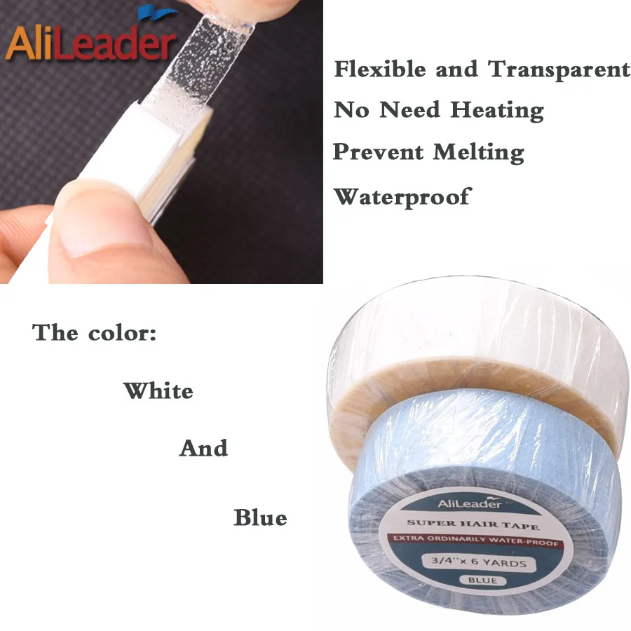 2017 New 3M Double Sided Adhesive Tape Strong Waterproof Glue For Hair Extensions Super Quality Hair Tape For Pu Skin Weft