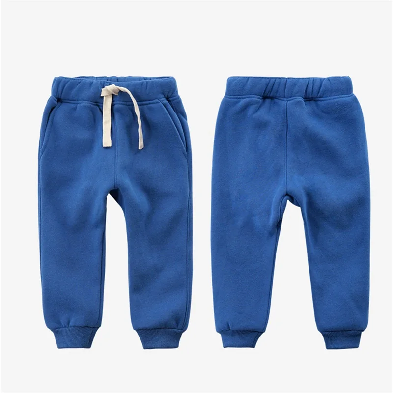 

Kids Boys Girls Casual Pants Adjustable Warm Children Sport trousersTrousers for Spring Autumn Unisex Polar Fleece Pants