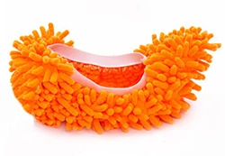 1 шт. многофункциональная Чистящая обувь для пола, покрытие для дома, ванной комнаты, дешевая Чистка обуви - Цвет: Orange