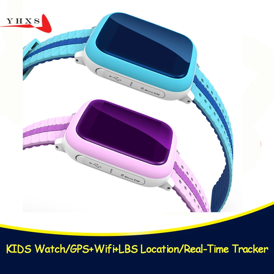 Waterproof Smart Watch Kids Children Baby GPS WiFi Locator Tracker SOS Call SIM Card Remote Monitor Smartwatch PK Q750 Q100 Q90