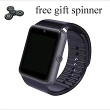 Новый смарт часы gt08 Reloj inteligente Поддержка sim-карты Bluetooth Подключение для Iphone, Android телефон SmartWatch