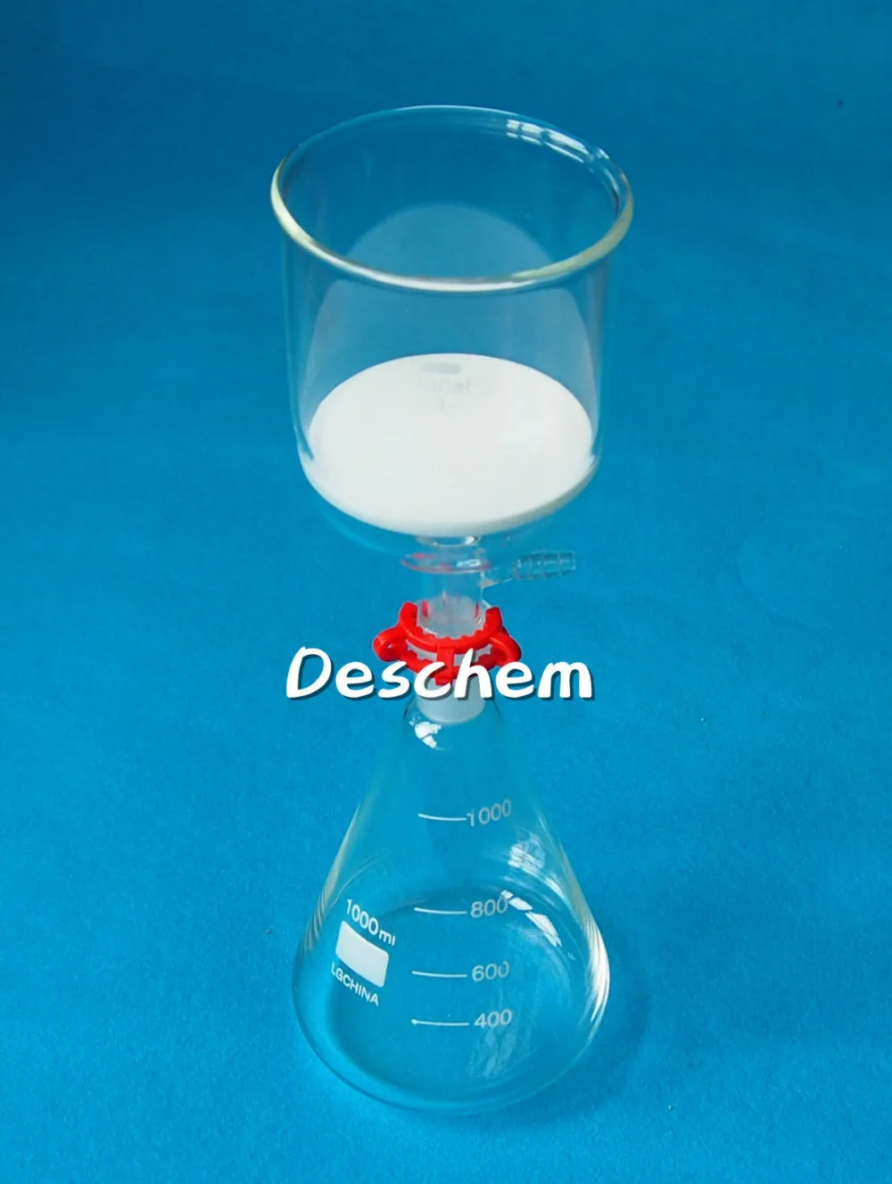 1000mlGlass Suction Filtration Kit,500ml Buchner Funnel & 1L Erlenmeyer