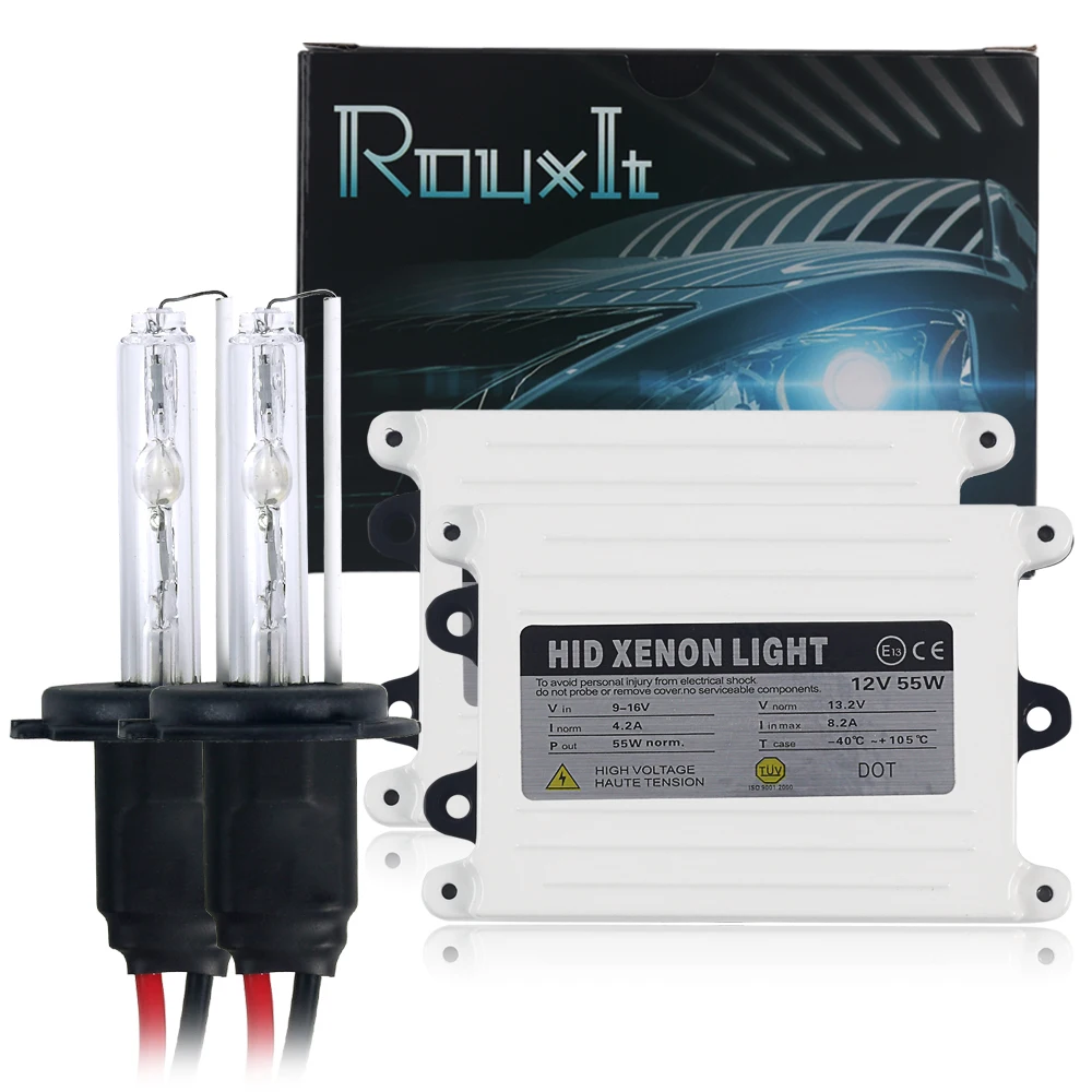 

55w Fast Start 12v H4 Hi/Low HID H1 H3 H7 H11 9005 9006 Car Headlight Xenon lamp kit Auto Headlight Fog Light