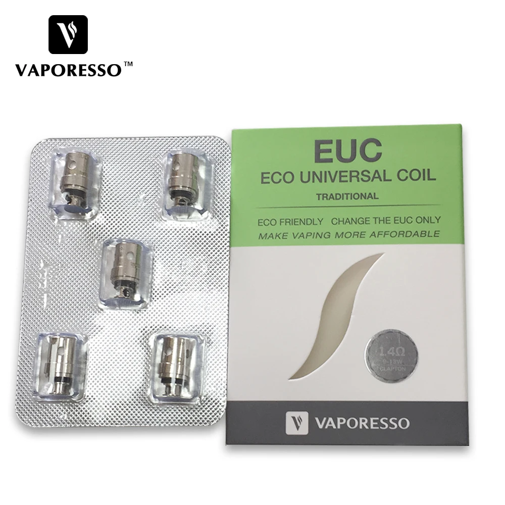 25Pcs Vaporesso Traditional EUC Clapton Coil Head 0.3ohm 0.4ohm 0.5ohm E-cig Core Coil for Estoc Tank/Target Pro/Gemini Tank 25Pcs Vaporesso Traditional EUC Clapton Coil Head 0.3ohm 0.4ohm 0.5ohm E-cig Core Coil for Estoc Tank/Target Pro/Gemini Tank