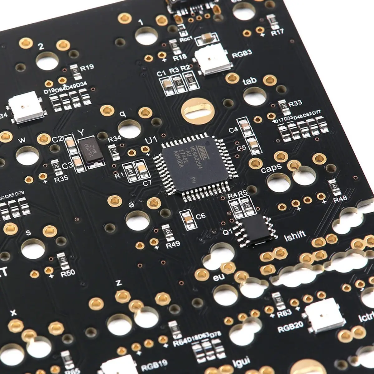  DZ60 60% Layout PCB Typ-C Interface Custom Mechanische Tastatur PCB Board Unterstützung Anpassung