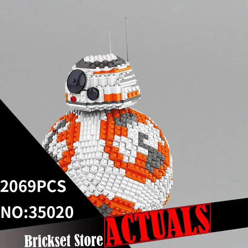 

LELE 35020 UCS Robot Star Series Wars Building Blocks Bricks Enlighten Toys DIY For Kids Model Compatible with legoINGly MOC