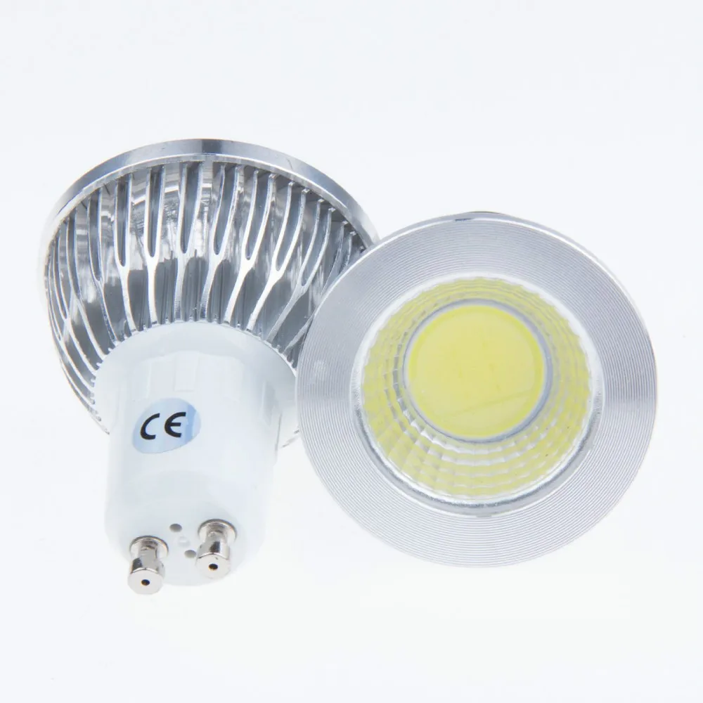 

10 Pieces Led Bulb Light GU10 3W COB 110V 220V Dimmable Spotlight Cool White Warm white 3000K 4000K 6500K Daylight High Quality