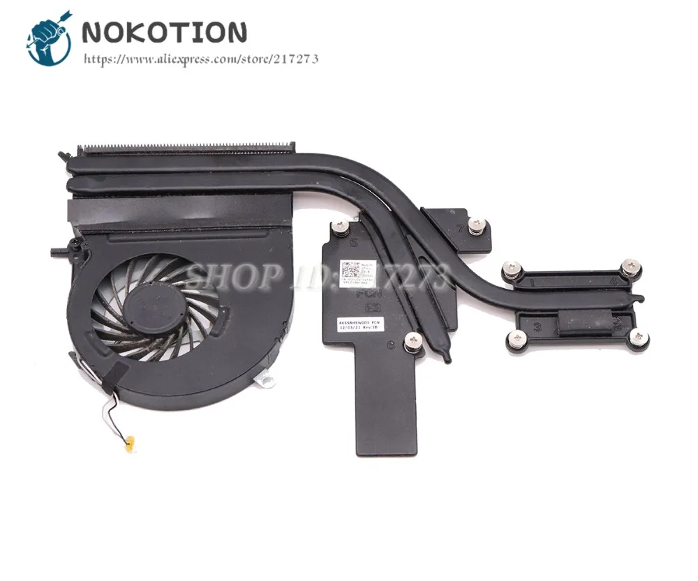 Радиатор NOKOTION для ноутбука Dell XPS 15z L511z радиатор охлаждения с радиатором 0G5GGV G5GGV |
