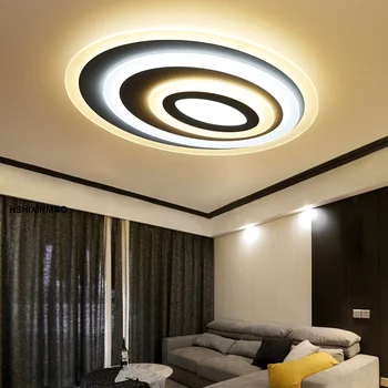 

modern LED acrylic ceiling lamp living room bedroom new design acrylic remote Dimming control Ceiling lights AC110V-240V