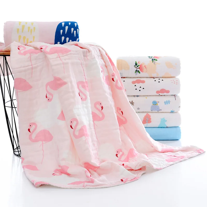 Детское полотенце x 110 см новорожденный 110 Мягкое хлопковое банное полотенце для младенцев газовое спальное одеяло мусульманское полотенце