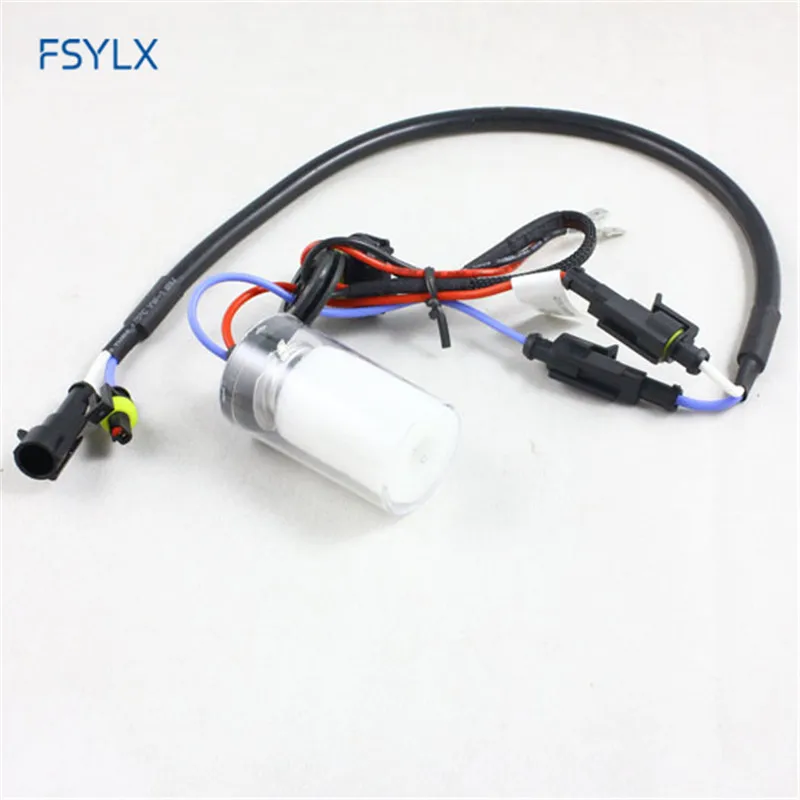 FSYLX усилитель HID xenon удлинитель провода для 35 Вт 100 автомобиля H1 H4 H7 H11 9005 9006