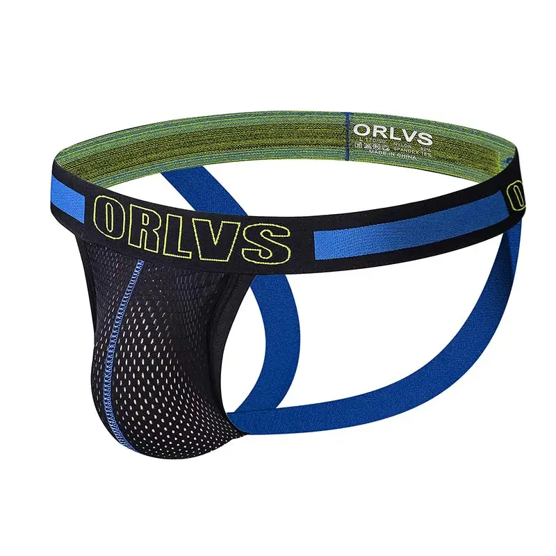 Мужское нижнее белье с веселыми рисунками ORLVS jockstrap сексуальное мужское стринги
