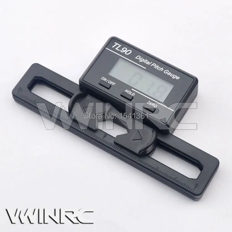 NEW Digital Pitch Gauge LCD Display For ALIGN AP800 T REX 250 450 500