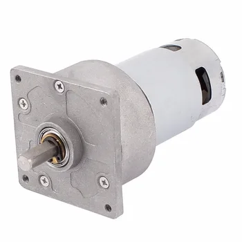 

ZGA60FM-G101 DC 24V 4600RPM Powerful 8mm Shaft Dia Flange Mounted Speed Reduce Magnetic Electric Geared Motor