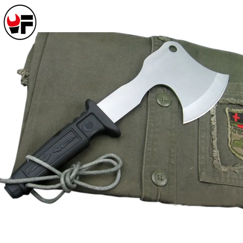 Outdoor Camping Survival Fire Axe Mountain Tactical Tomahawk Axe Fiberglass Field Tools Hand Made Hatchet Hand Tool DAA006 (1)_