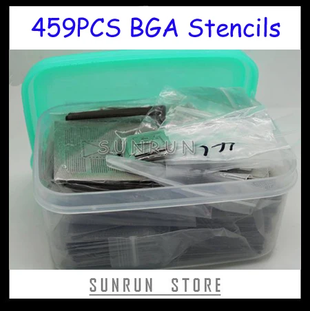 

459PCS/Set BGA Stencil BGA Reballing Stencils Kit for Notebook/Cell Phone/Iphone/Game Console, Free Shipping