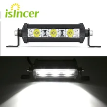 Auto Luce LED Work Light Bar Bianco 6000 k DRL Fari Fendinebbia Lmap Lampadine per Auto 12 V 24 V Auto Riflettore Luce LED Auto Styling