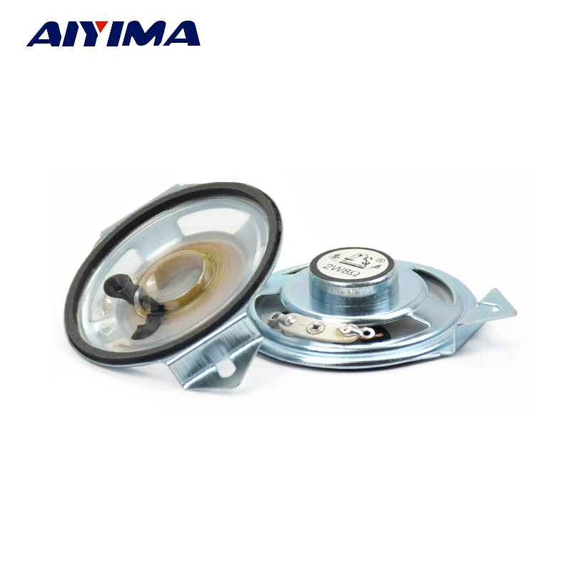 AIYIMA 2Pcs Portable Audio Waterproof Speakers LS50N-16F-R8 8 Ohm 2 W 50MM Telephone Toys Magnetic Speaker AIYIMA 2Pcs Portable Audio Waterproof Speakers LS50N-16F-R8 8 Ohm 2 W 50MM Telephone Toys Magnetic Speaker