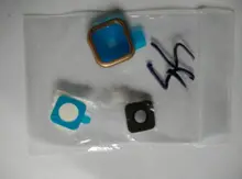 10pcs/lot New Original Camera Glass Lens Cover For Samsung Galaxy S5 I9600 G900 G9005 Brand New Free Shipping+Tracking Code