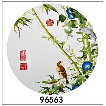 Набор для вышивки шелковыми нитями/Сучжоу классическая Вышивка китайское традиционное искусство вышивки/наборы для вышивки крестиком/001 - Цвет: 96563