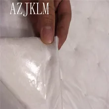 1x 50 см x 80 см Road звукоизоляции тепловой щит Шум Turbo салона Динамик выхлопных газов Deadener Коврики Простыни хлопок белый клей