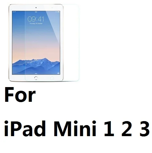 2.5D изогнутые закаленное Стекло Экран протектор для iPad 234 iPad Mini 1234 iPad Air 1 2 Pro 10,5 дюйма iPad 9,7 Mini - Цвет: For iPad Mini 123