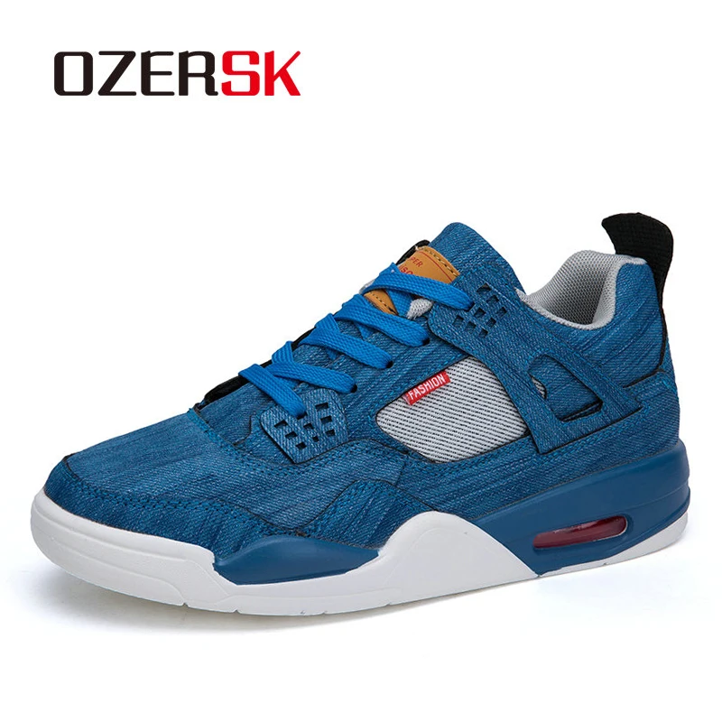 

OZERSK 2019 New Men Casual Shoes Summer Breathable Comfortable Lightweight Men Trainers Bottom Walking Shoes Men Sneakers