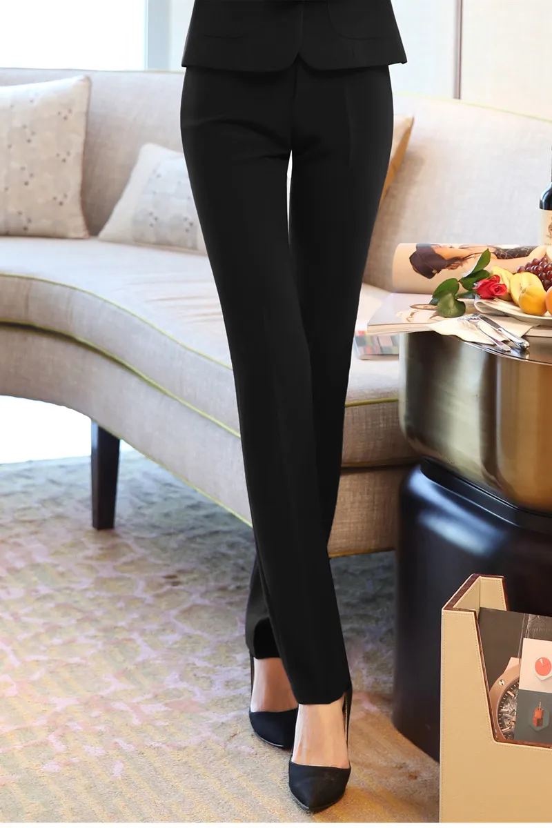 Vintage High Waisted Office Suit Pants For Women Elegant Slim Fit Straight Formal  Trousers For Ladies For Formal Business And Work From Mu01, $13.38 |  DHgate.Com