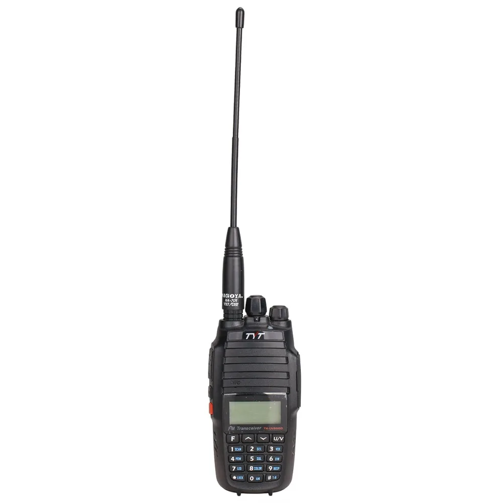 Нагоя NA-701 SMA-Male UHF/VHF Двухдиапазонная 2.15dB Гибкая штыревая портативная антенна HT/сканер для рации Wouxun радиоприемник TYT