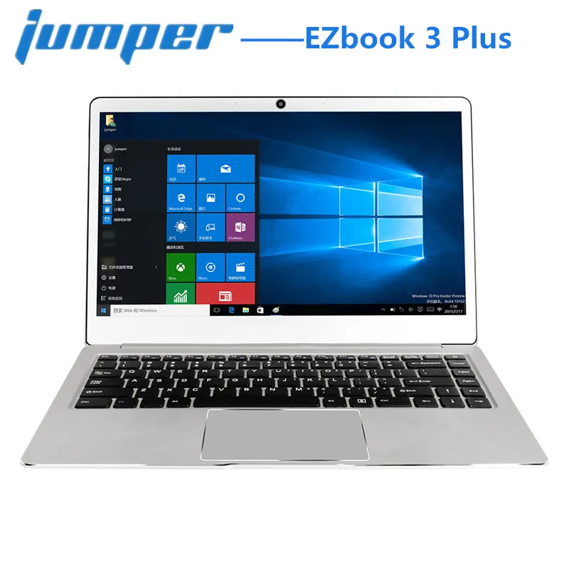 Ноутбук Jumper EZbook 3 Plus 14 0 '񟞨 P 8GB rom 128 GB/256 GB SSD Windows 10 Intel Core m3 7Y30 Dual WiFi ноутбук