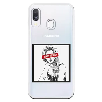 

Stand case costume drawing Punks Not Dead WP002 for Samsung Galaxy A40