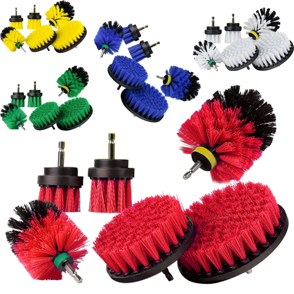 6Pcs Power Scrubber Cleaning Brush Tub Cleaner Combo Tool Kit Hand