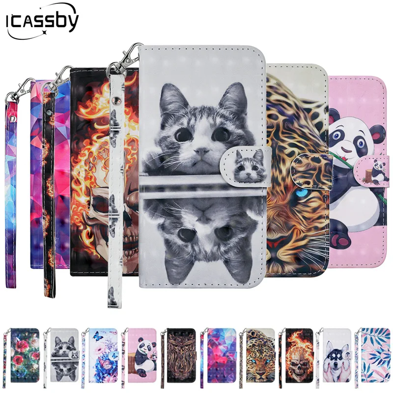 

Flip Wallet Etui Case For Samsung Galaxy J3 2018 Case PU Leather Cover For Galaxy J3 2018 Case For Samsung J3 2018 Case Capinha