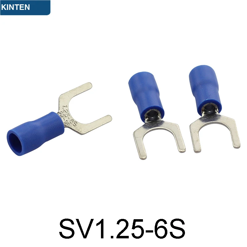 SV1.25 6S fork pre insulated terminal socket nose U type small terminal