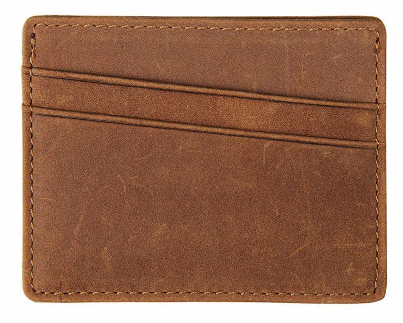 Мужской бумажник из натуральной кожи, кошелек мужской кошелек, ультра тонкие мужские бумажники, кошельки мини-кошелёк, кожаный кошелек