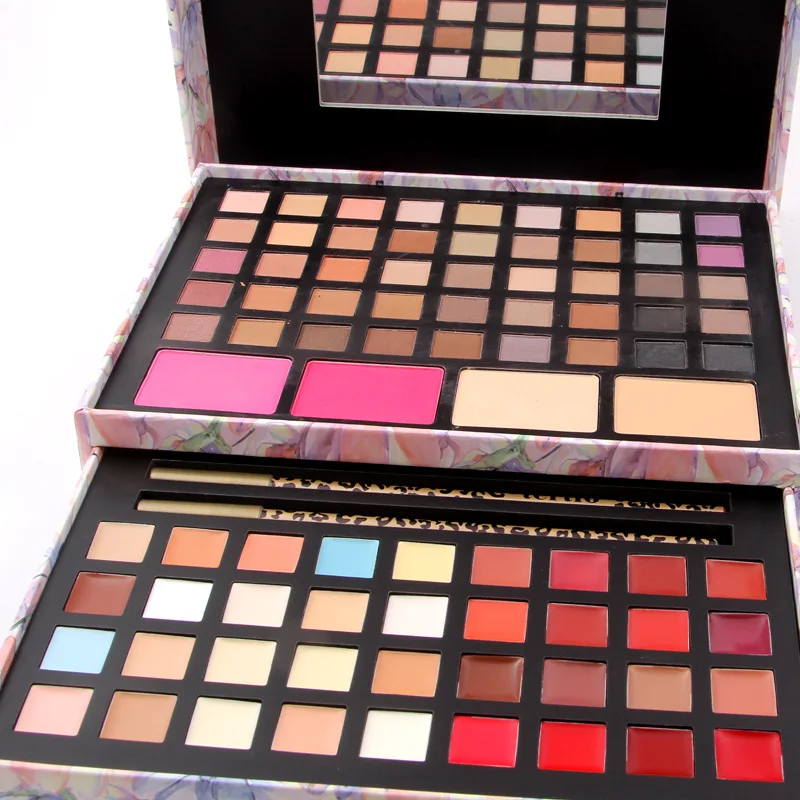 

Miss Rose 45 Colors Matte Manual Make Up Kit Long Lasting Easy Wear With Eyeshadow Pen