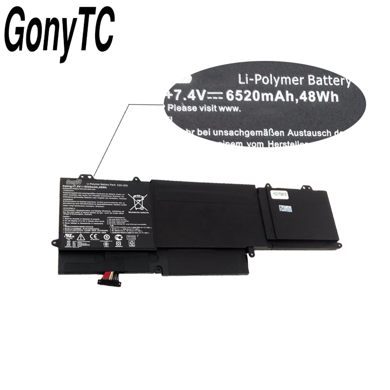 Original New C23-UX32 Laptop Battery for ASUS VivoBook U38N U38N-C4004H ZenBook UX32 UX32A UX32VD UX32LA 7.4V 6520mAh Genuine Original New C23-UX32 Laptop Battery for ASUS VivoBook U38N U38N-C4004H ZenBook UX32 UX32A UX32VD UX32LA 7.4V 6520mAh Genuine