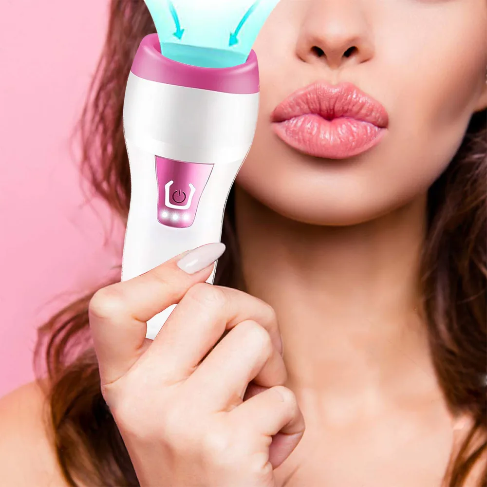 Lip Plumper Device Automatic Fuller Enhancer Intelligent Function USB