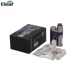 Оригинальный Eleaf iStick Пико Squeeze 2 комплекта поле Mod Vape с АВБ 21700 Батарея и Коралл 2 распылитель электронные сигареты вейпер